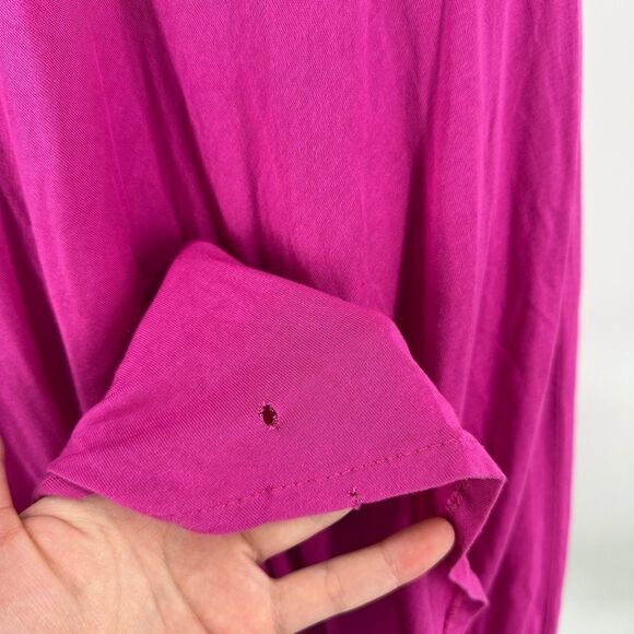 LA PERLA Pink Halter Cover Up Dress & Bikini Top Sz 48 US 12 - Picture 10 of 13